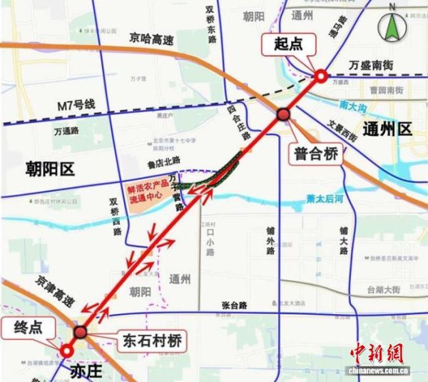 珺牛策略 通马路10月1日通车 北京城市副中心与亦庄新城再添交通大动脉